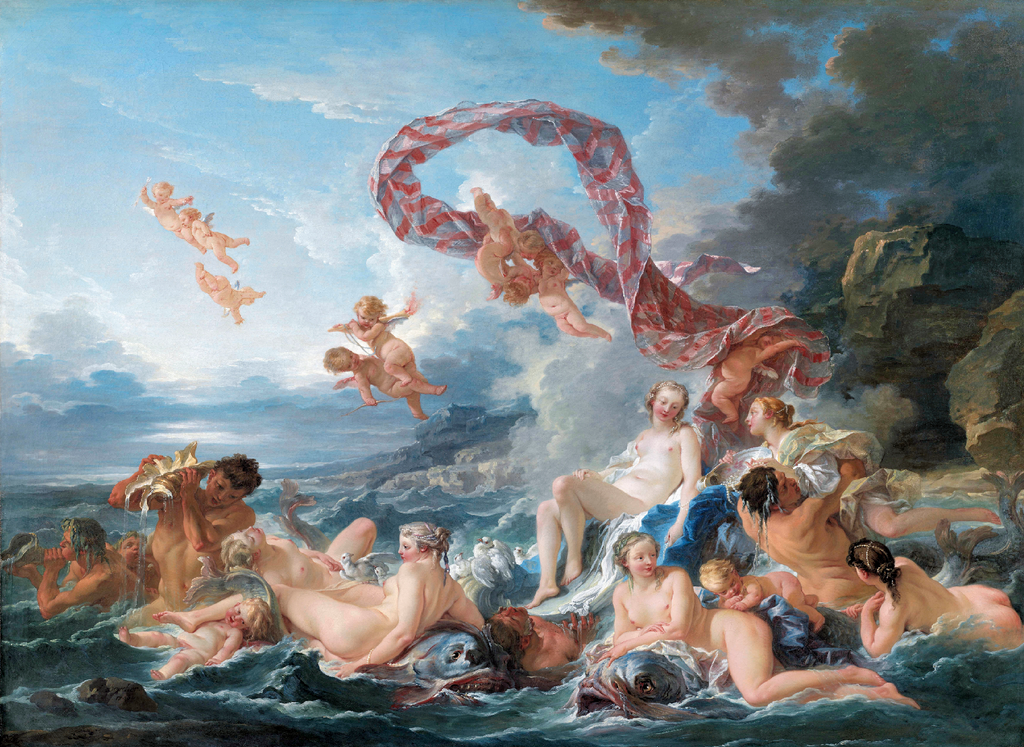 O Triunfo de Vênus (1740) de François Boucher