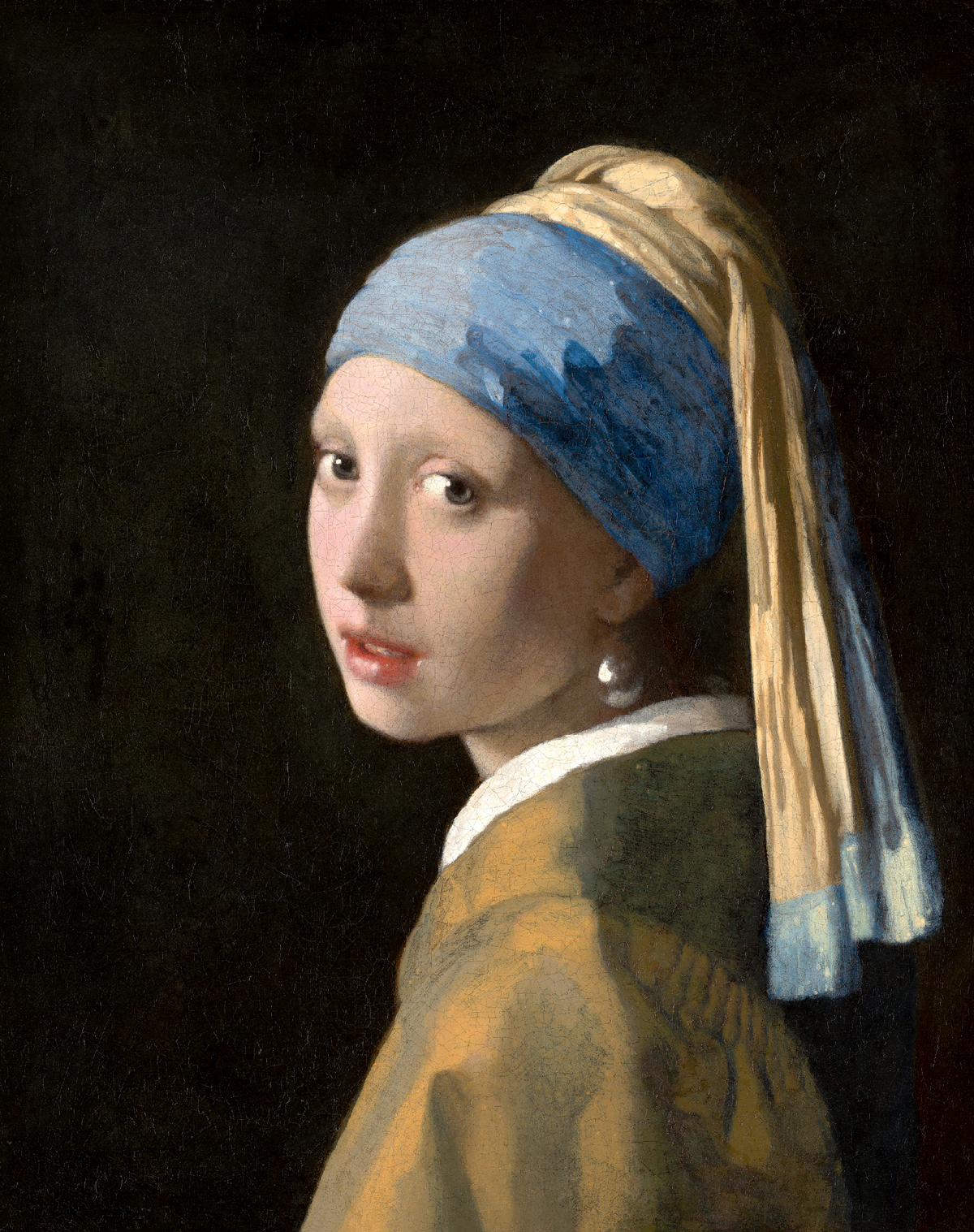 Menina com Brinco de Pérola de Johannes Vermeer
