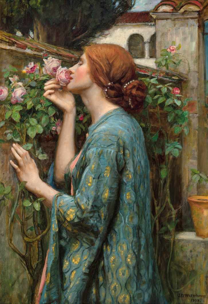 A Alma da Rosa (1908) de John W. Waterhouse
