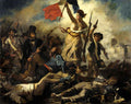 A Liberdade Guiando o Povo de Eugène Delacroix