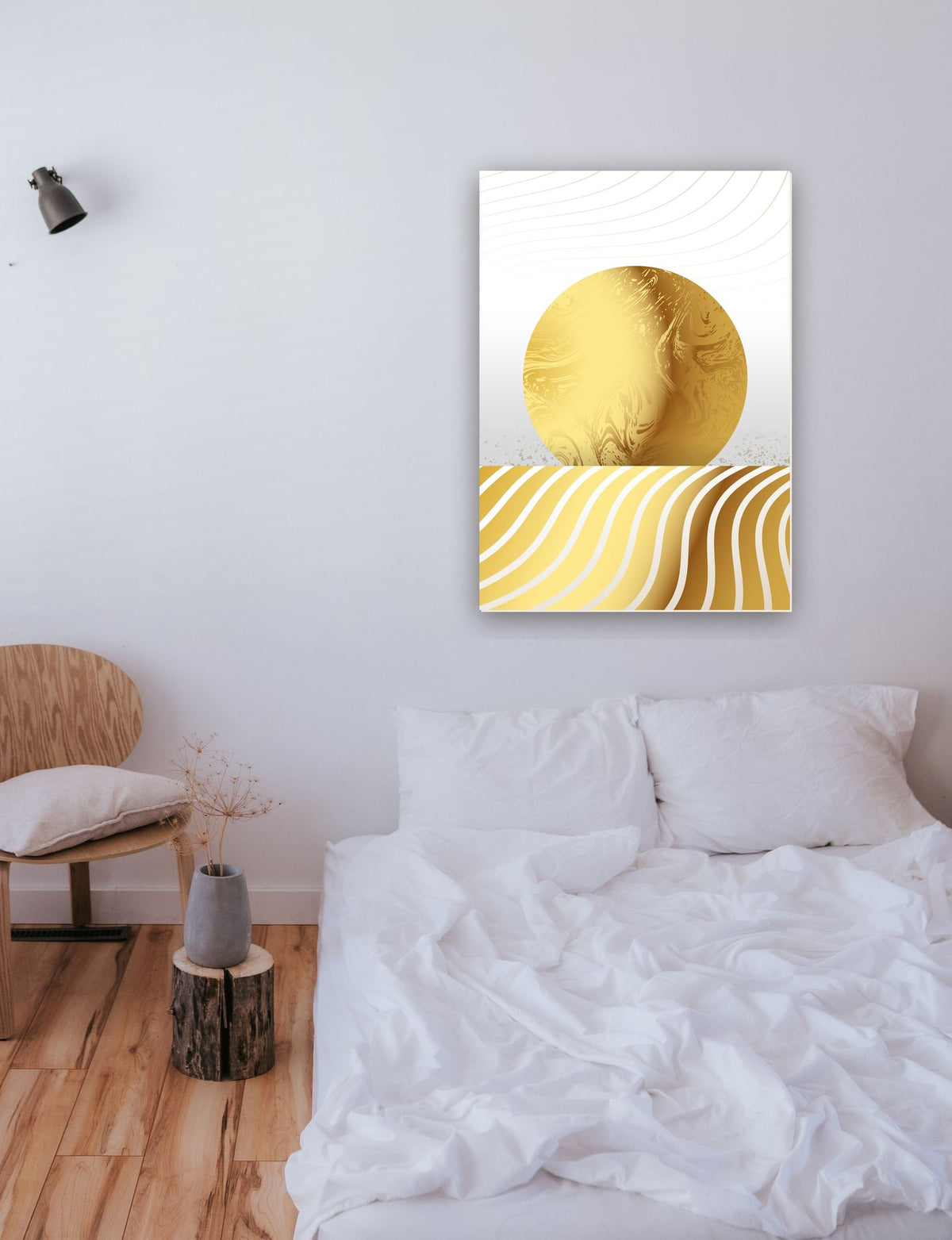 Abstrato 23 na parede de um quarto