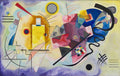 Amarelo Vermelho e Azul de Wassily Kandinsky