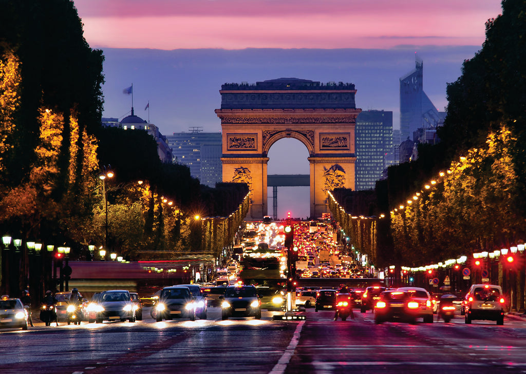  Arco do Triunfo em Paris, França