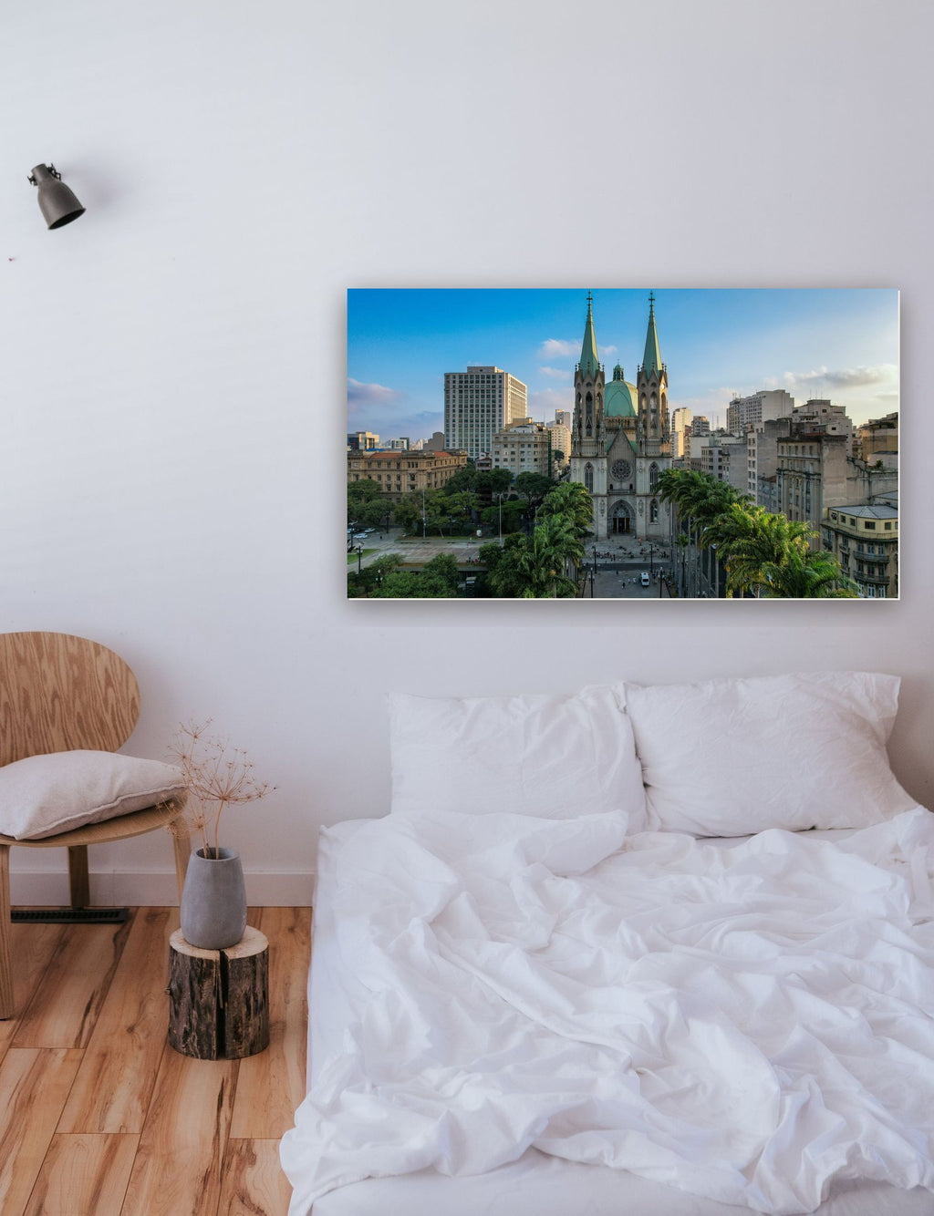 Catedral Metropolitana, São Paulo, Brasil na parede de um quarto