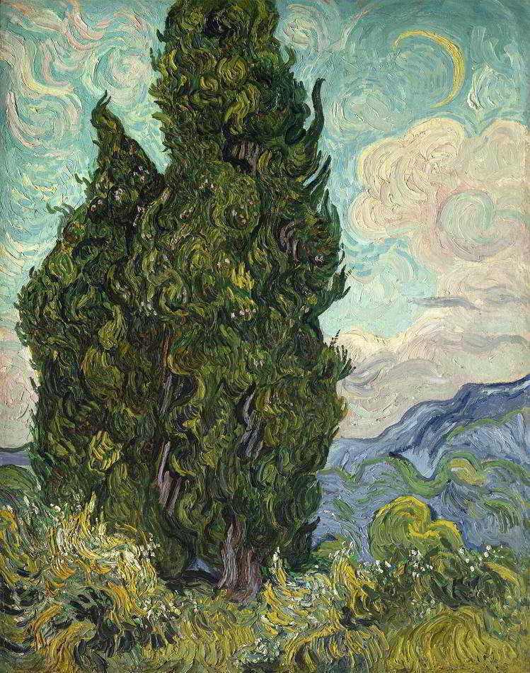 Cipreste de Vincent van Gogh