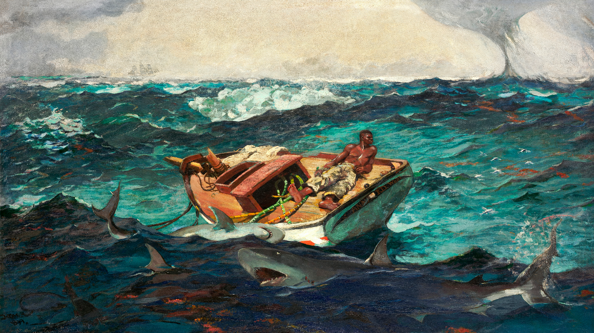 A Corrente do Golfo (1899) de Winslow Homer