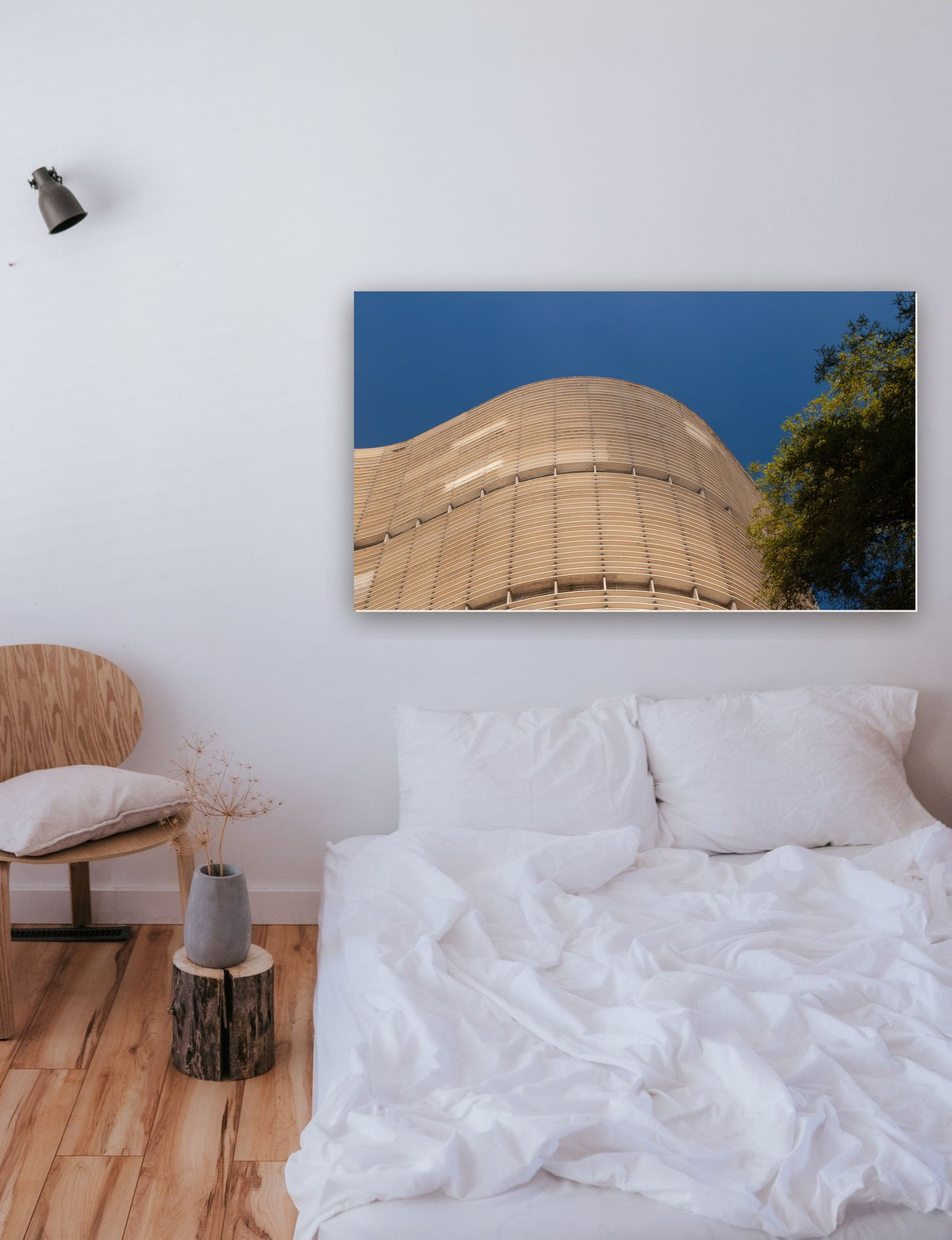Edifício Copan, São Paulo, Brasil na parede de um quarto