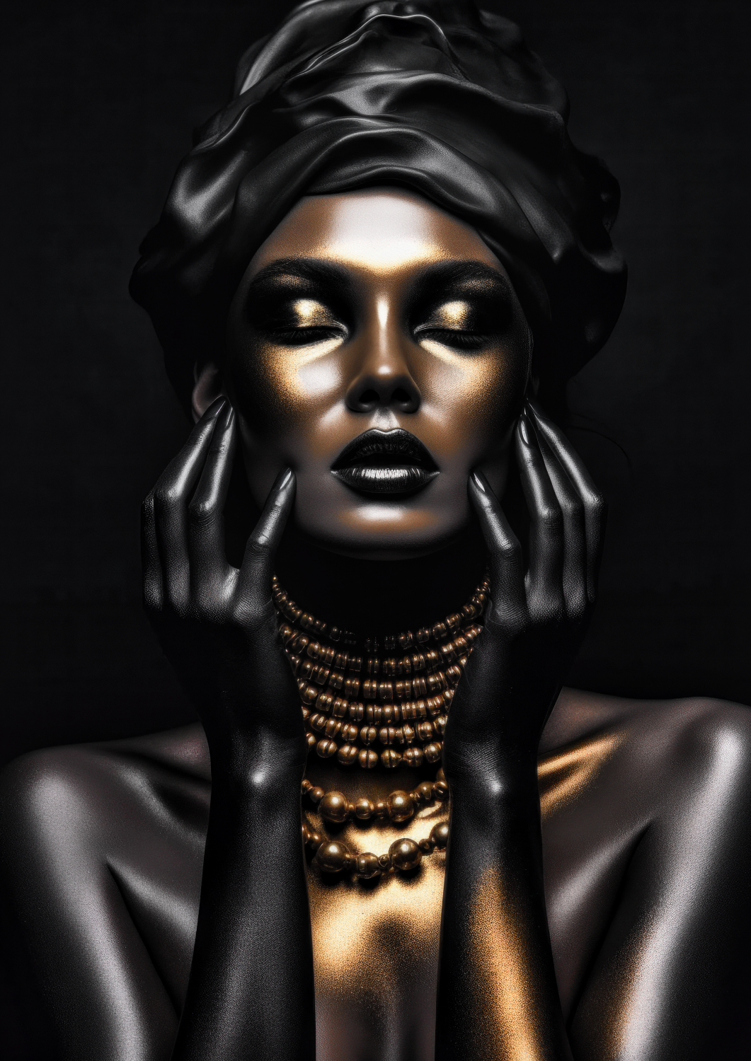 Black Gold Woman 7