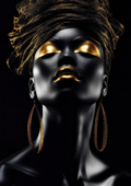 Black Gold Woman 1