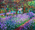 Jardim em Giverny de Claude Monet