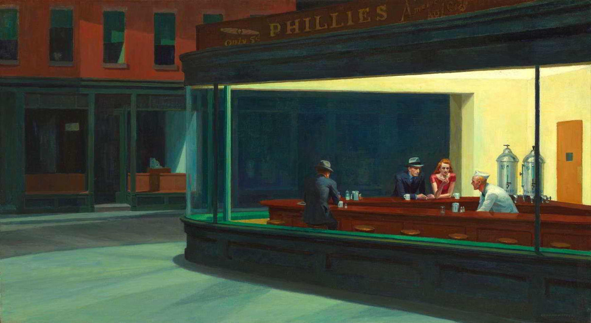 Nighthawks de Edward Hopper