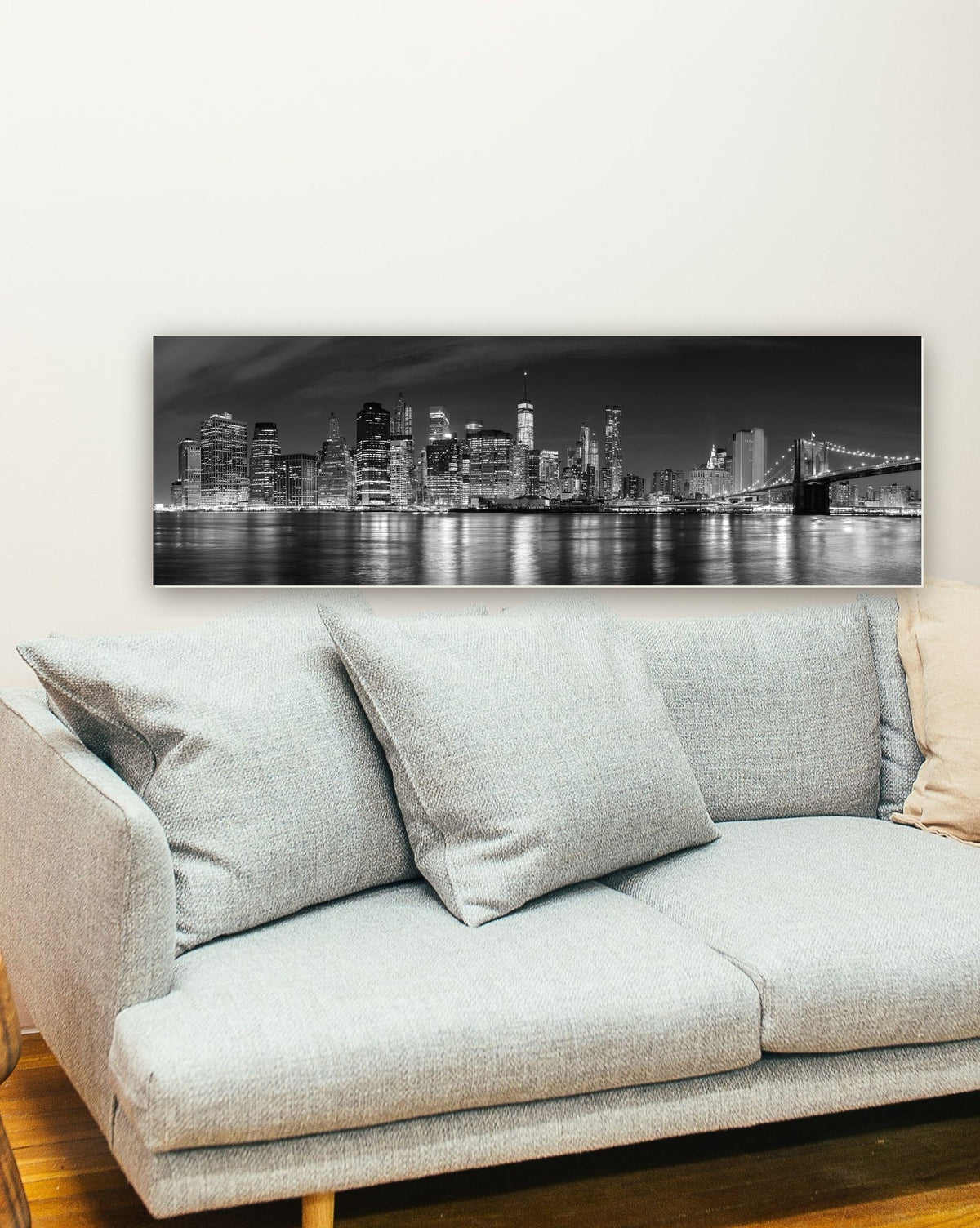 Nova York, EUA na parede de uma sala