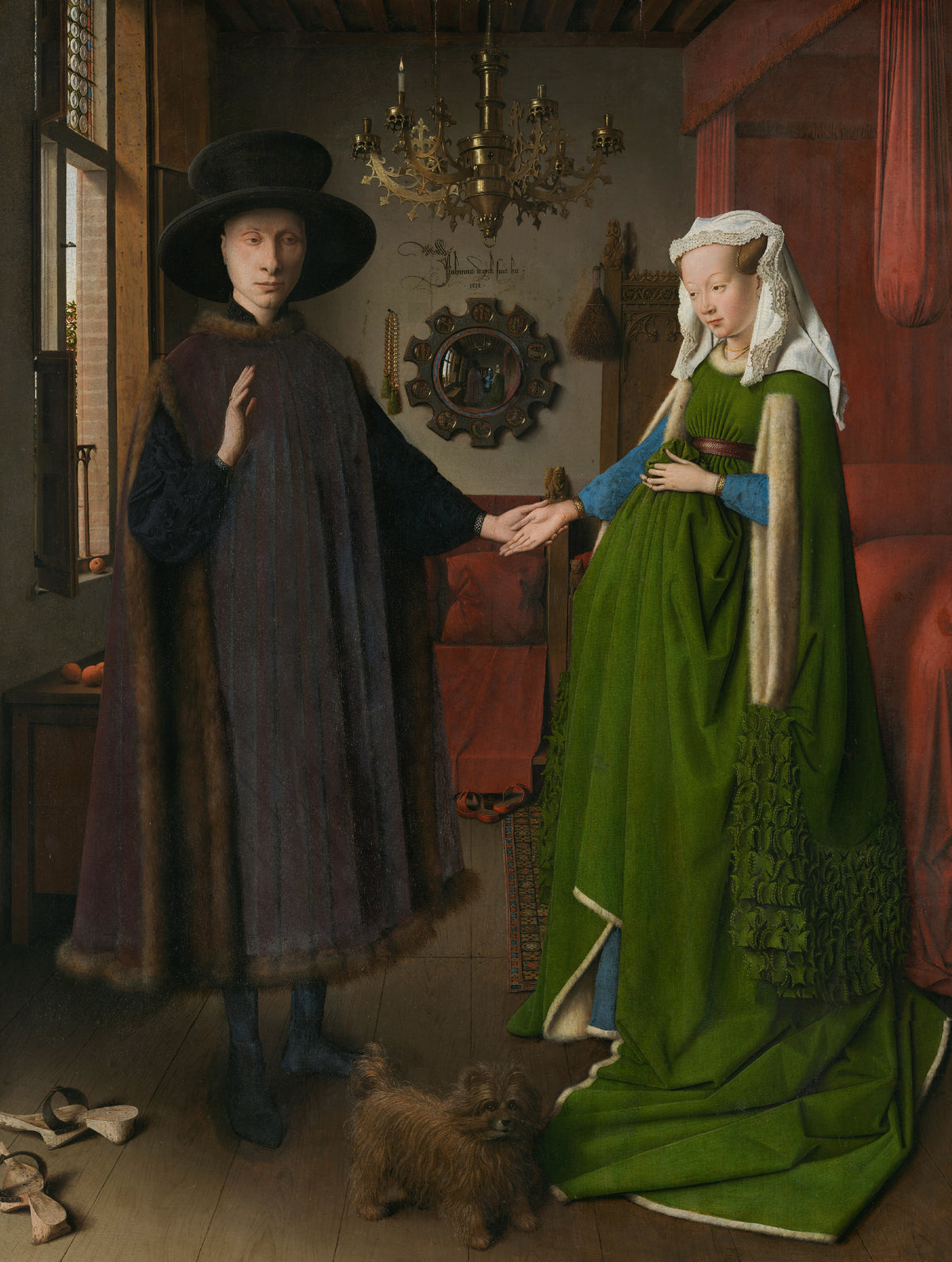 O Casal Arnolfini de Jan van Eyck