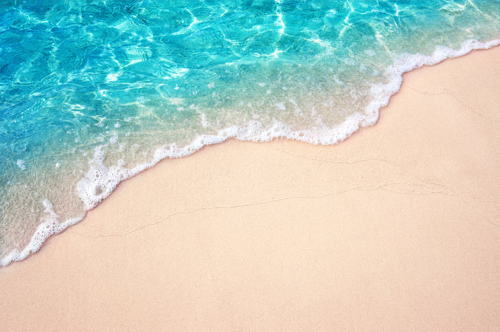 Ondas na areia