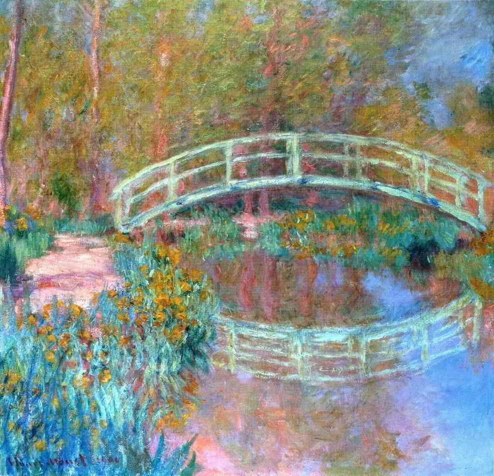 Ponte Japonesa (1900) de Claude Monet