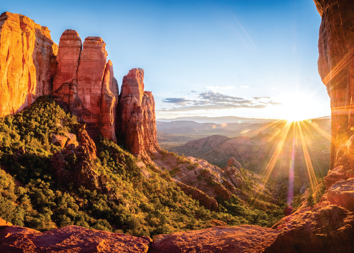 Pôr do sol em Sedona