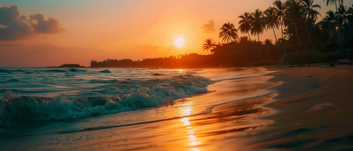 Pôr do sol na praia 5