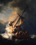 Cristo na Tempestade do Mar da Galiléia de Rembrandt