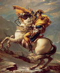 Napoleão Cruzando os Alpes de Jacques-Louis David