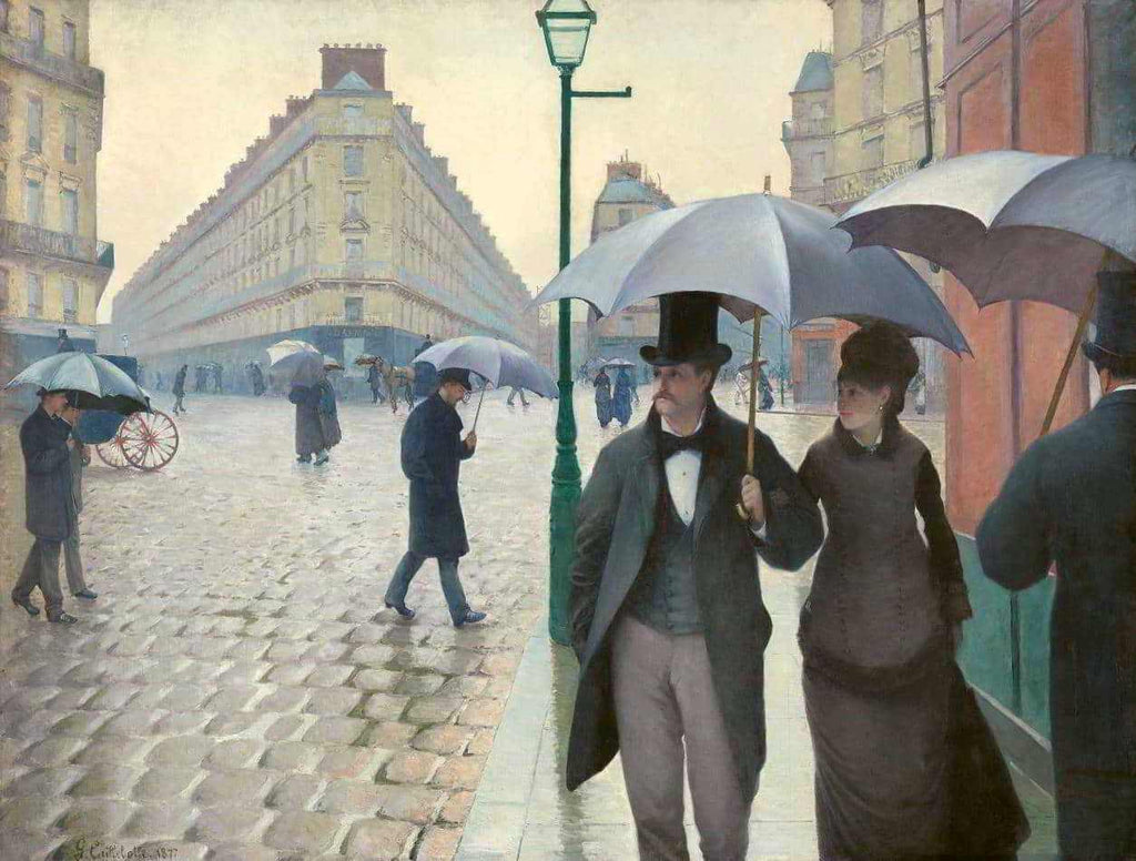 Rua de Paris de Gustave Caillebotte
