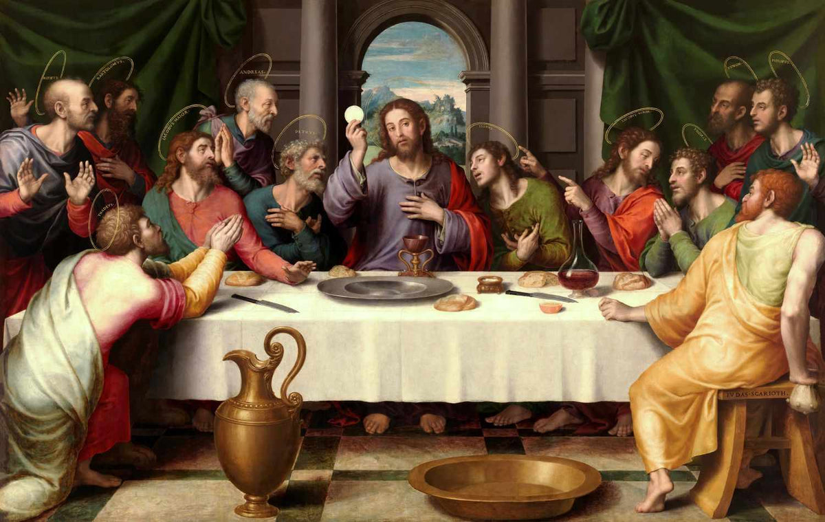 Santa Ceia (1562) de Juan de Juanes