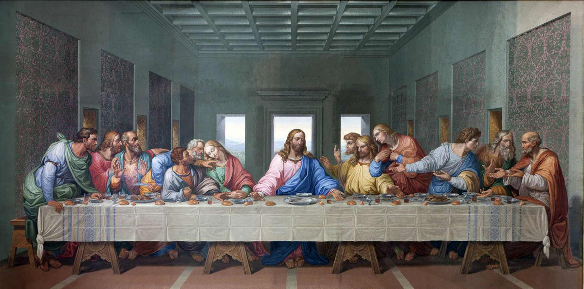 Santa Ceia (1818) de Giacomo Raffaelli
