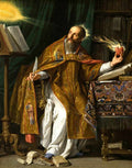 Santo Agostinho (1645) de Philippe de Champaigne