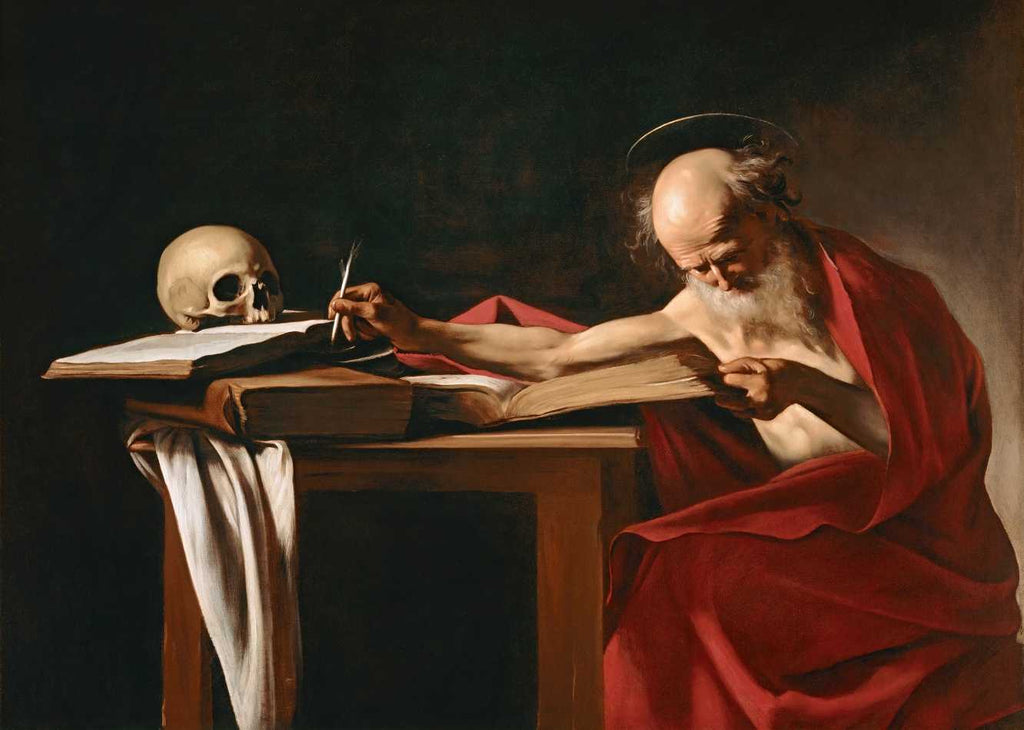 São Jerônimo que Escreve de Caravaggio