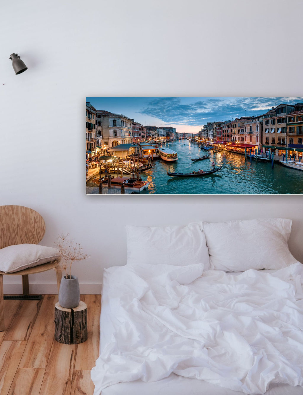 Veneza, Itália na parede de um quarto